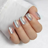 Chrome Dream Square Nails Nail Pop Studio
